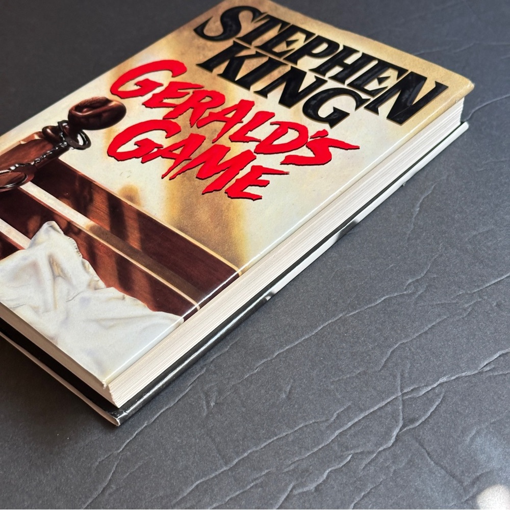 Gerald's Game by Stephen King (1st Edition) | Fiction, Horror | Hardcover Book - Picture 7 of 11
